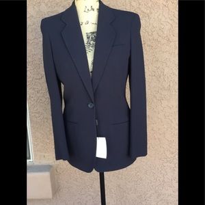 NWT Giorgio Armani Navy Blue Blazer
